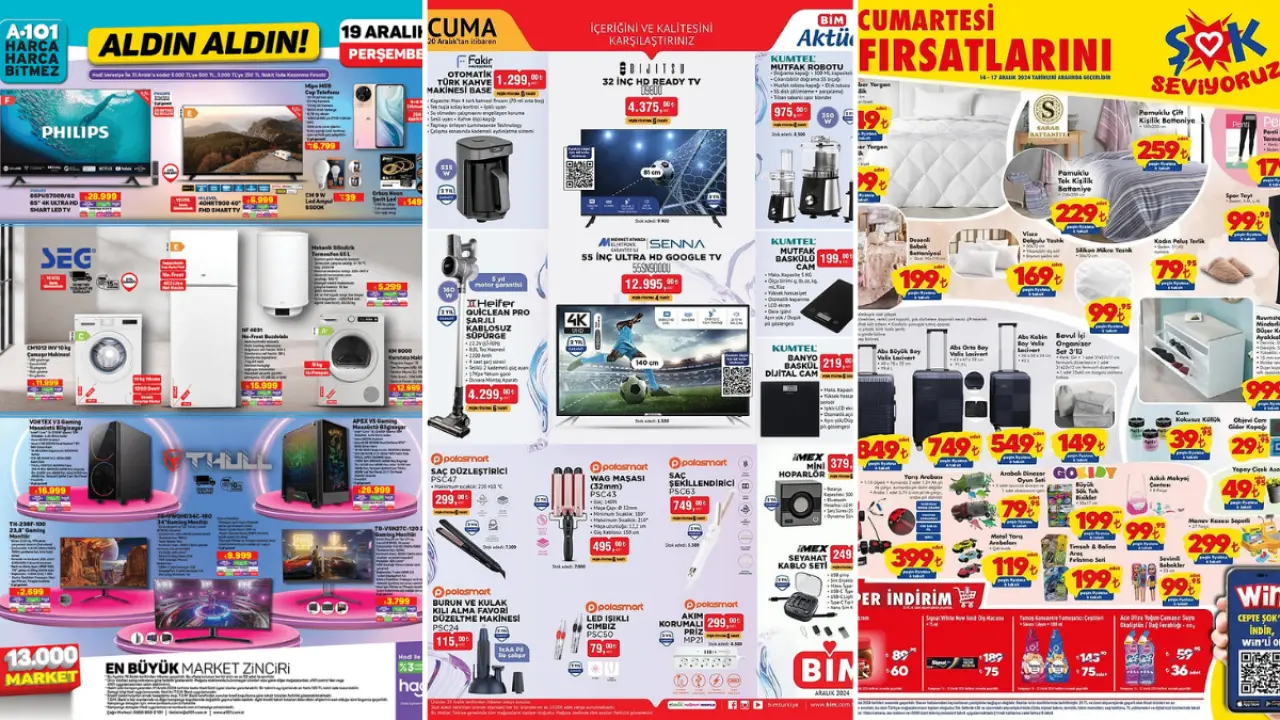 Büyük Marketlerde Haftanın Fırsatları: A101, Şok ve BİM Aktüel Ürünler! - 61Gündem